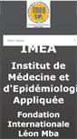 Mobile Screenshot of imea.fr